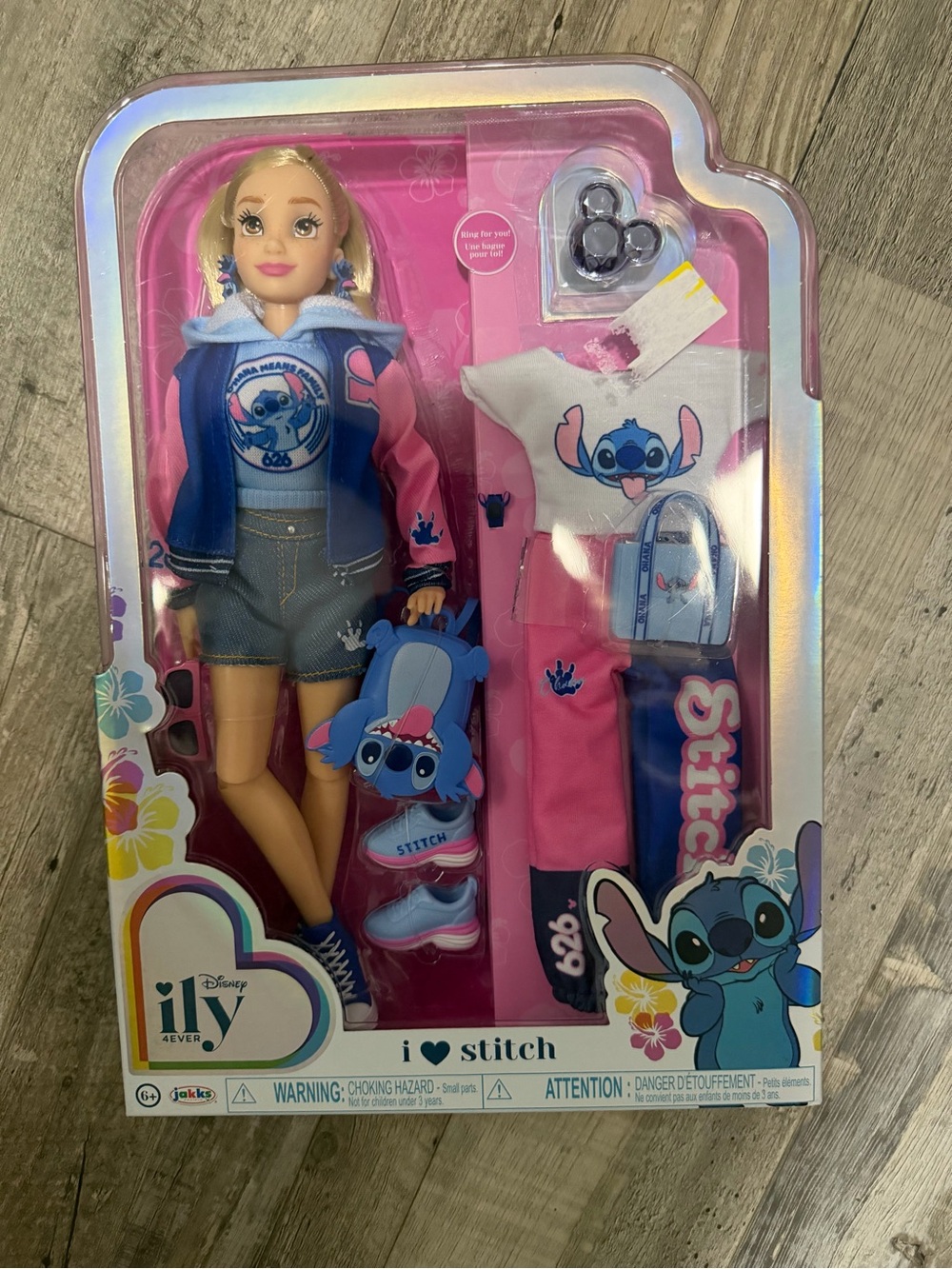 Disney iLY Ever Stitch Fashion Doll – Pink & Blue Outfit